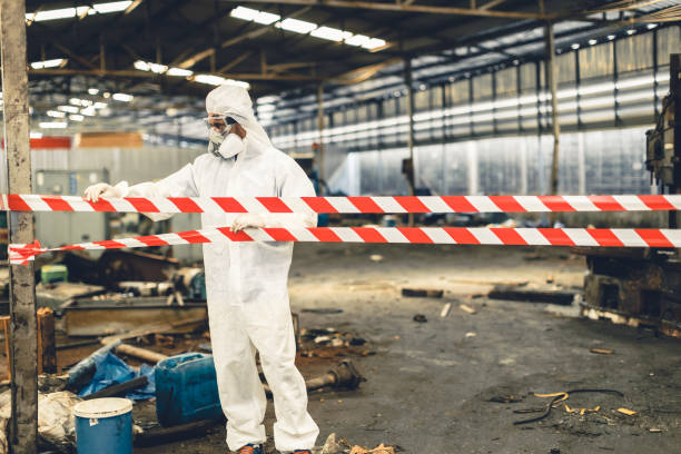 Professional Infectious Disease Decontamination technician working in Indianola, WA